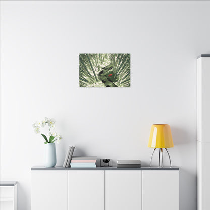 Peaceful Bamboo Grove Canvas Art - Ukiyo E Inspired Zen