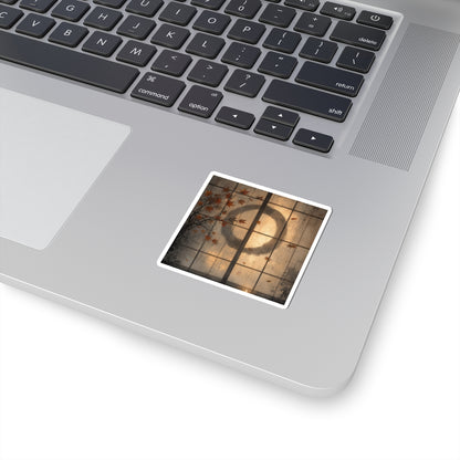 Shoji Screen Sticker | Autumn Japandi Texture Art