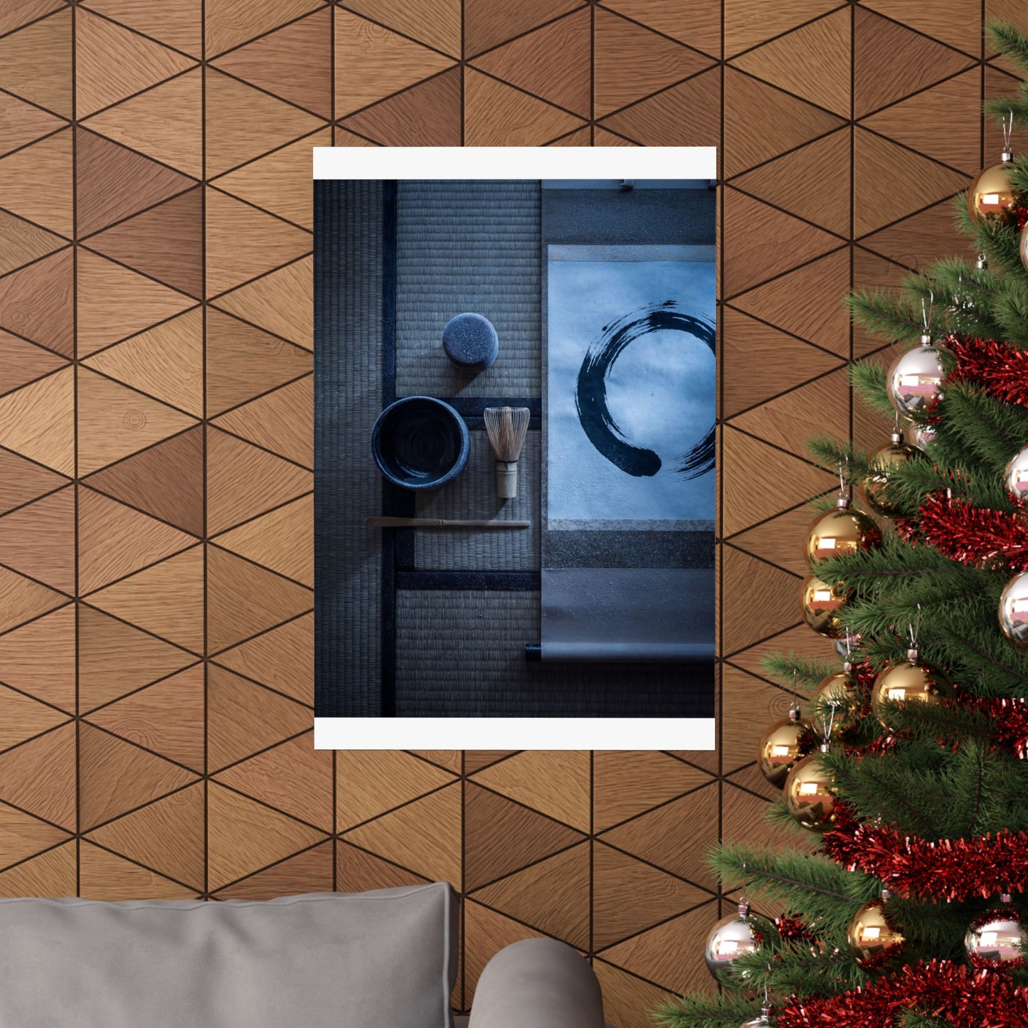 Seijaku Tea Ceremony Wall Art Print - Zen Enso