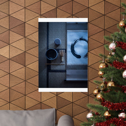 Seijaku Tea Ceremony Wall Art Print - Zen Enso
