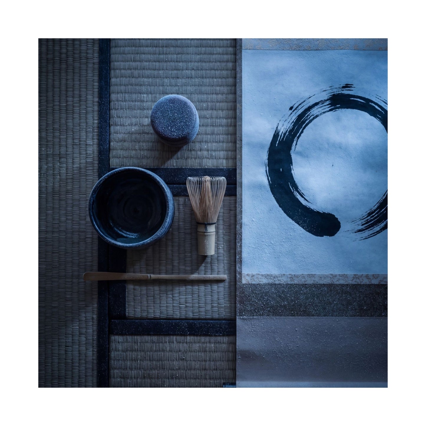 Seijaku Tea Ceremony Wall Art Print - Zen Enso