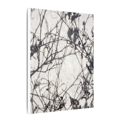 Winter Shadow Play Japanese Pattern Canvas Art | Elegant Decor