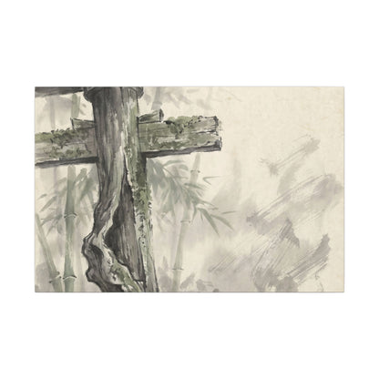 Torii Gate Summer Canvas Art | Zen Tranquil Design Art Print