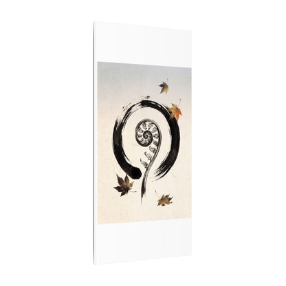 Fern Unfurling Autumn Canvas Art | Zen Peaceful Design