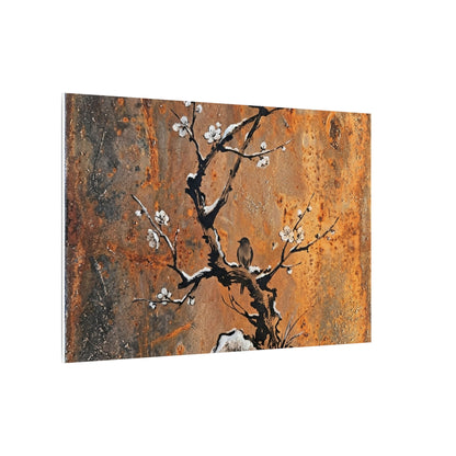 Datsuzoku Rust Patina Canvas Art - Zen Sumi E