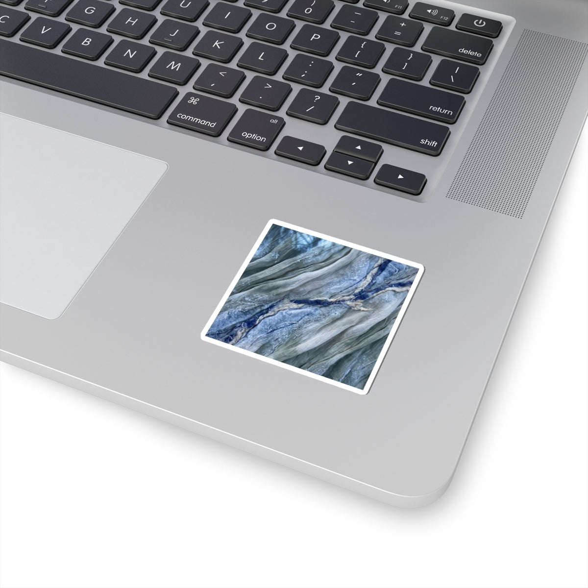 Mono No Aware Silk Drape Sticker - Japandi Texture