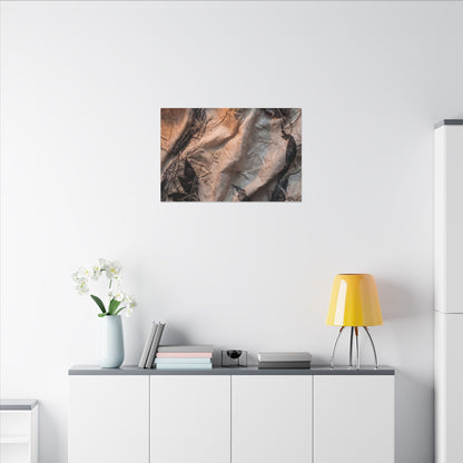 Candlelight Silk Drape Canvas Art - Japandi Mono No Aware