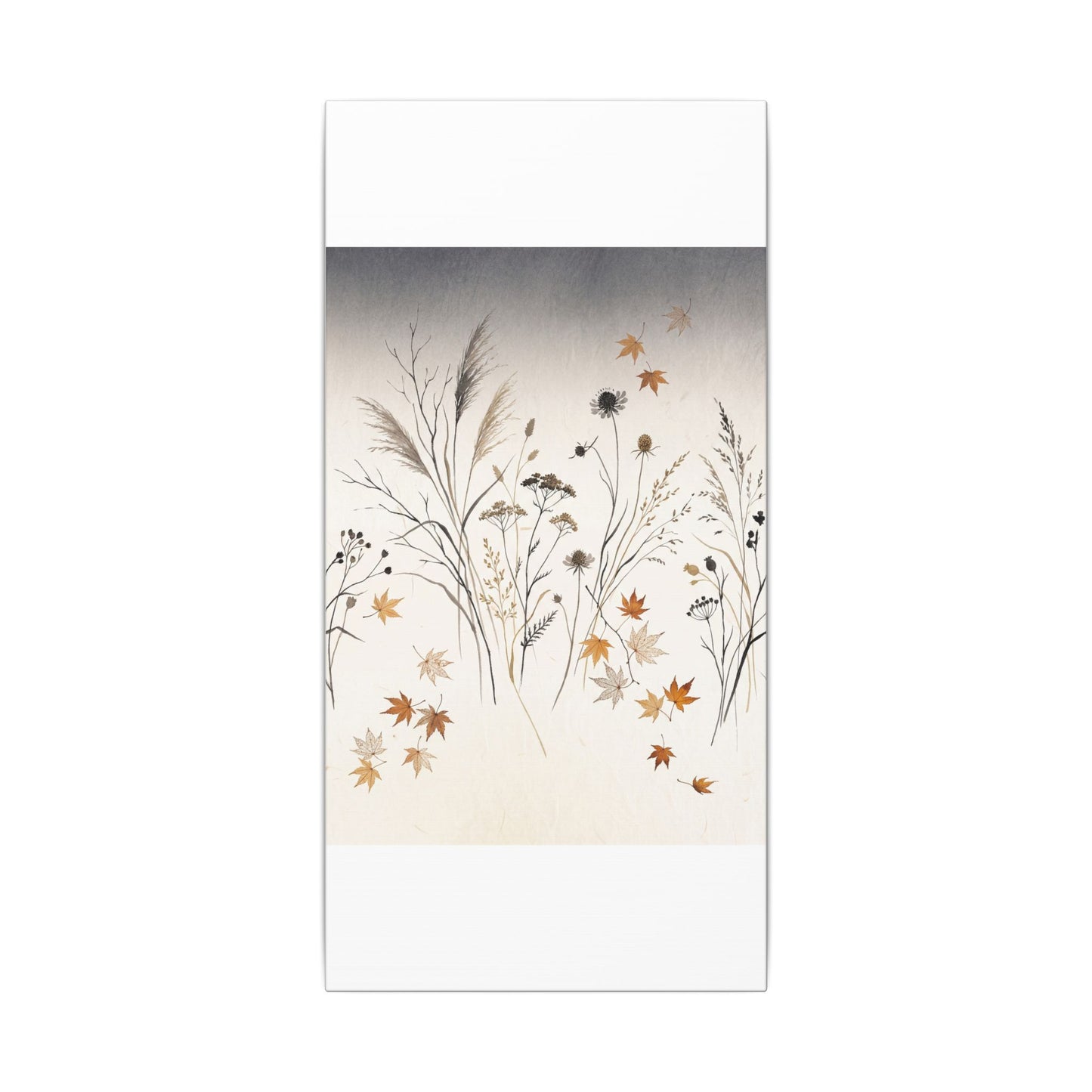 Dawn Dried Flowers Canvas Art - Japandi Kanso