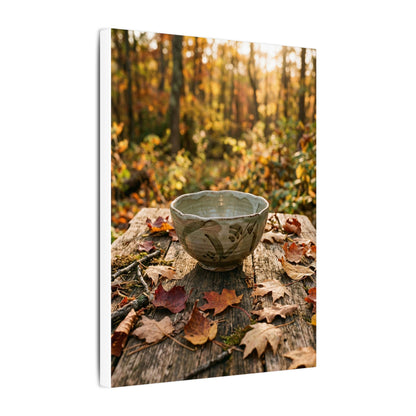 Spring Rock Garden Moody Minimal Canvas Art | Luxurious Decor