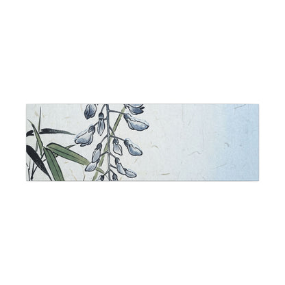 Zen Wisteria in Moonlight | Ukiyo E Inspired Canvas Art