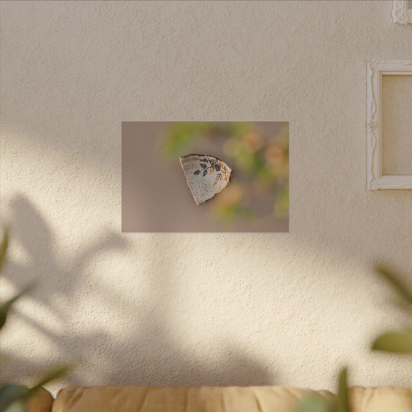 Ceramic Bowl Canvas Art | Spring Japandi Japanese Pattern Art