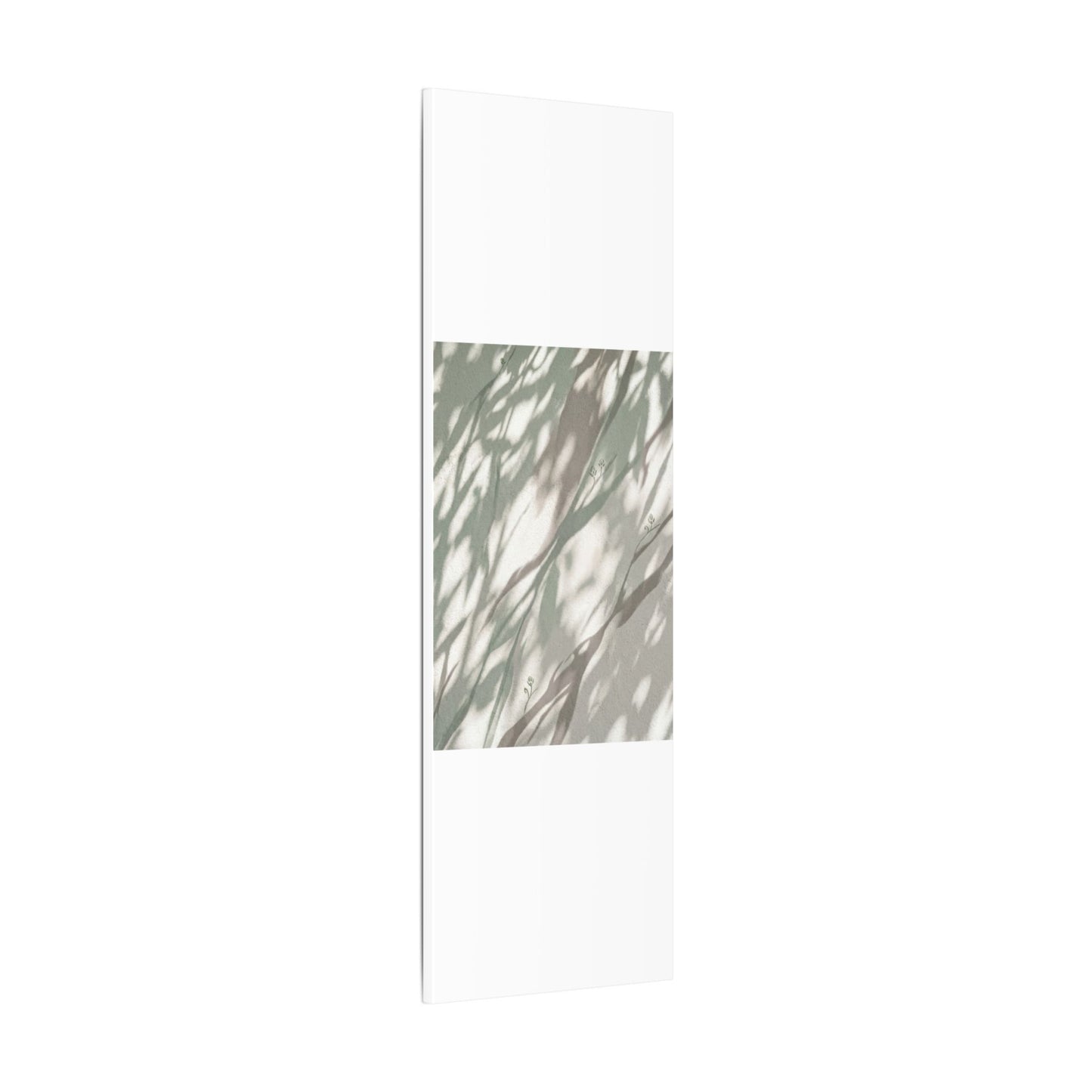 Japandi Shadow Play in Dappled | Japanese Pattern Canvas Art