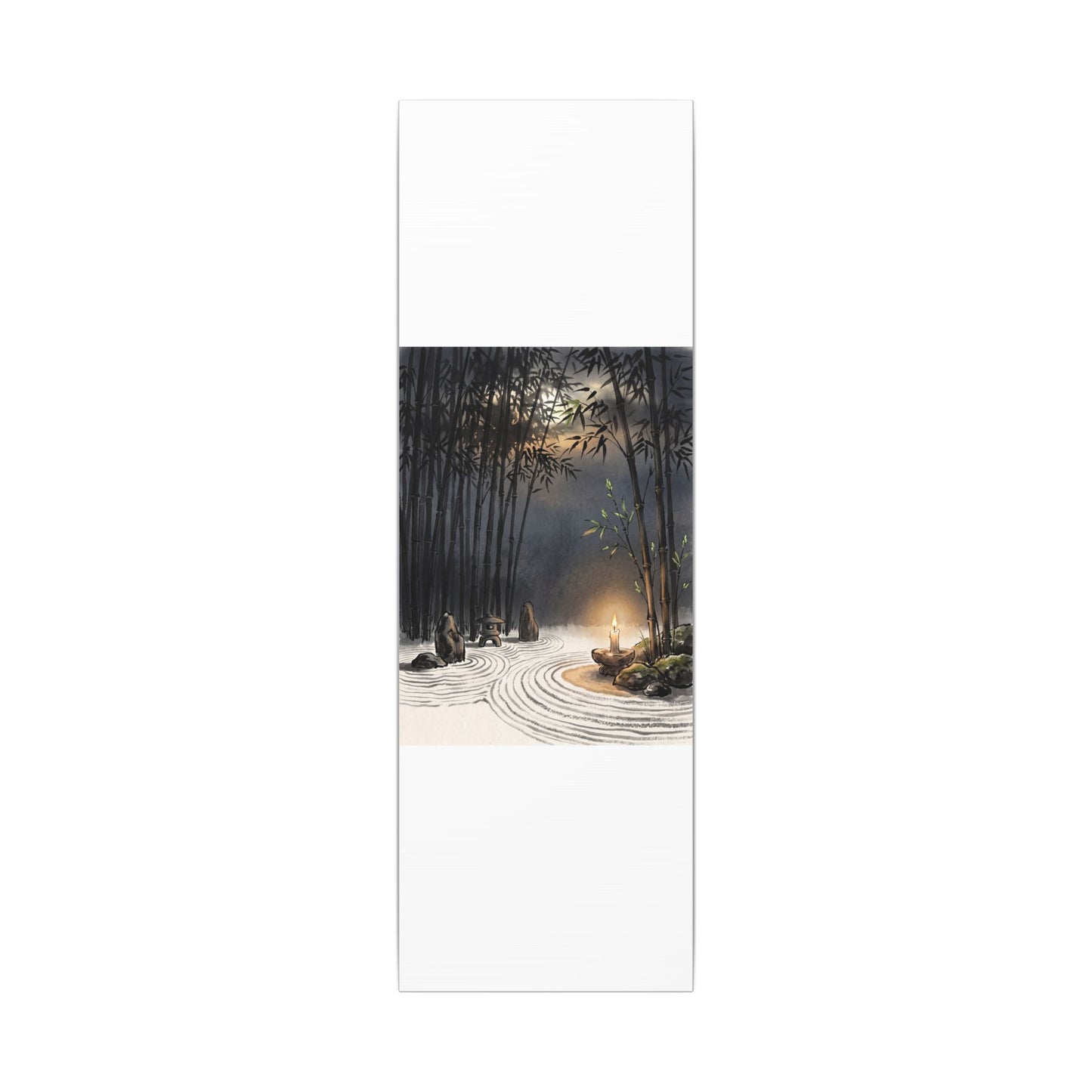 Tranquil Bamboo Grove Canvas Art - Karesansui Zen