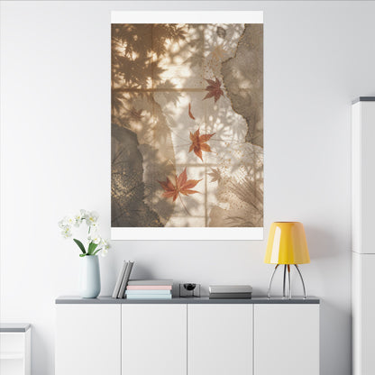 Datsuzoku Shoji Screen Canvas Art - Japandi Japanese Pattern
