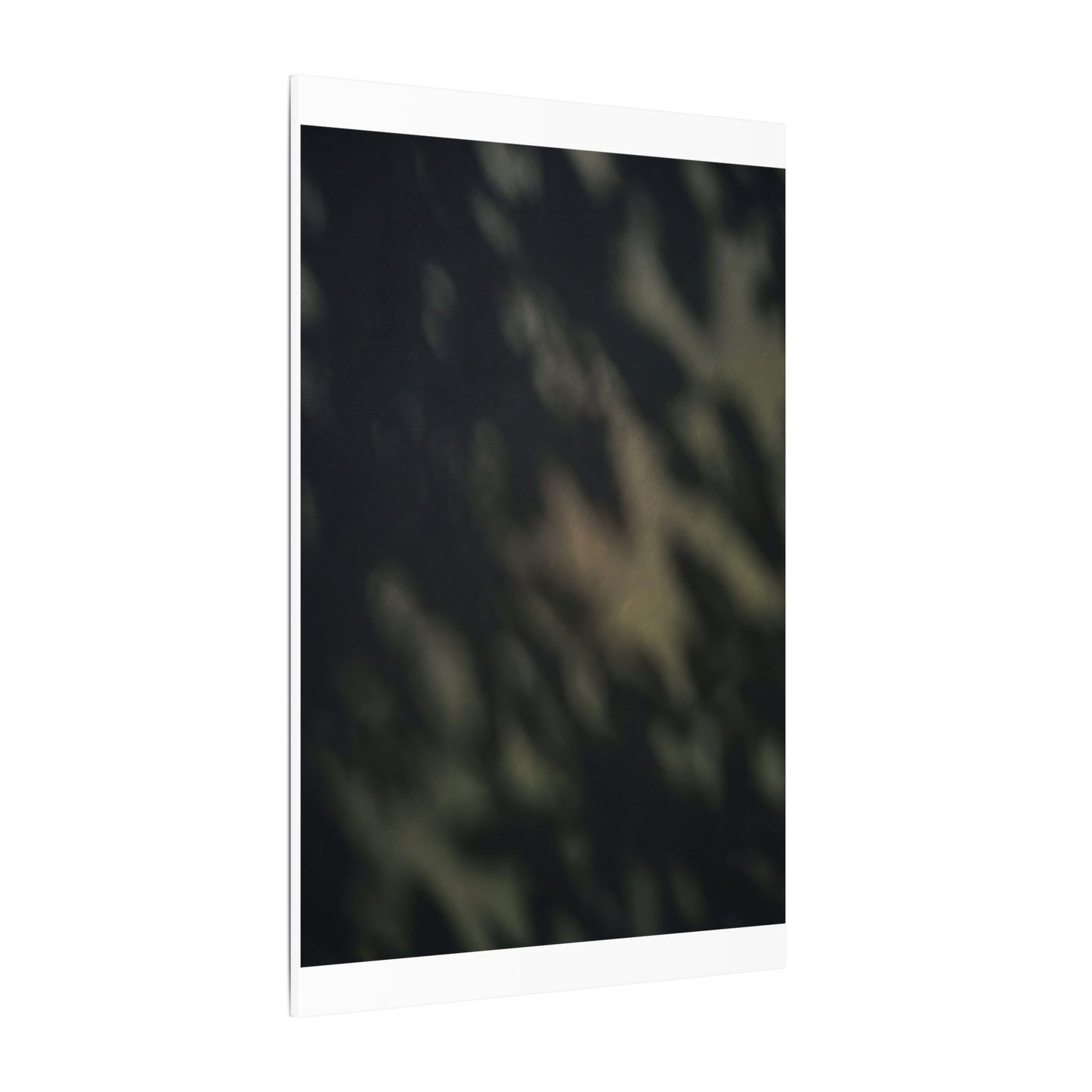 Dappled Shadow Play Canvas Art - Dark Japandi Ma