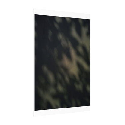 Dappled Shadow Play Canvas Art - Dark Japandi Ma