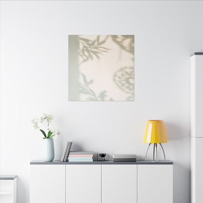 Dawn Shadow Play Canvas Art - Japandi Ma