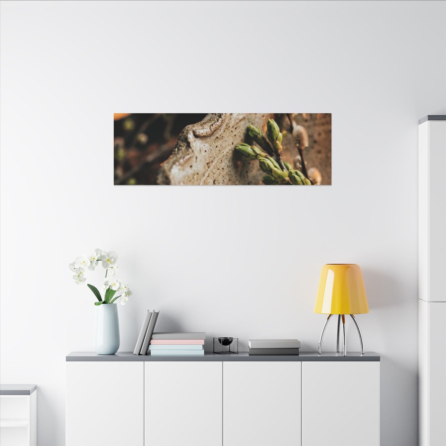 Overcast Ceramic Bowl Canvas Art - Japandi Ma