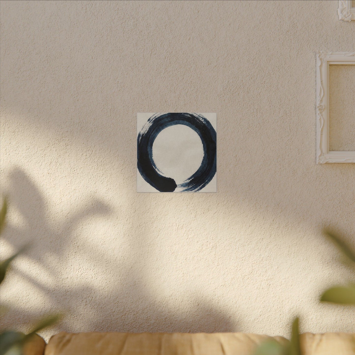 Balanced Meditation Zen Enso Canvas Art