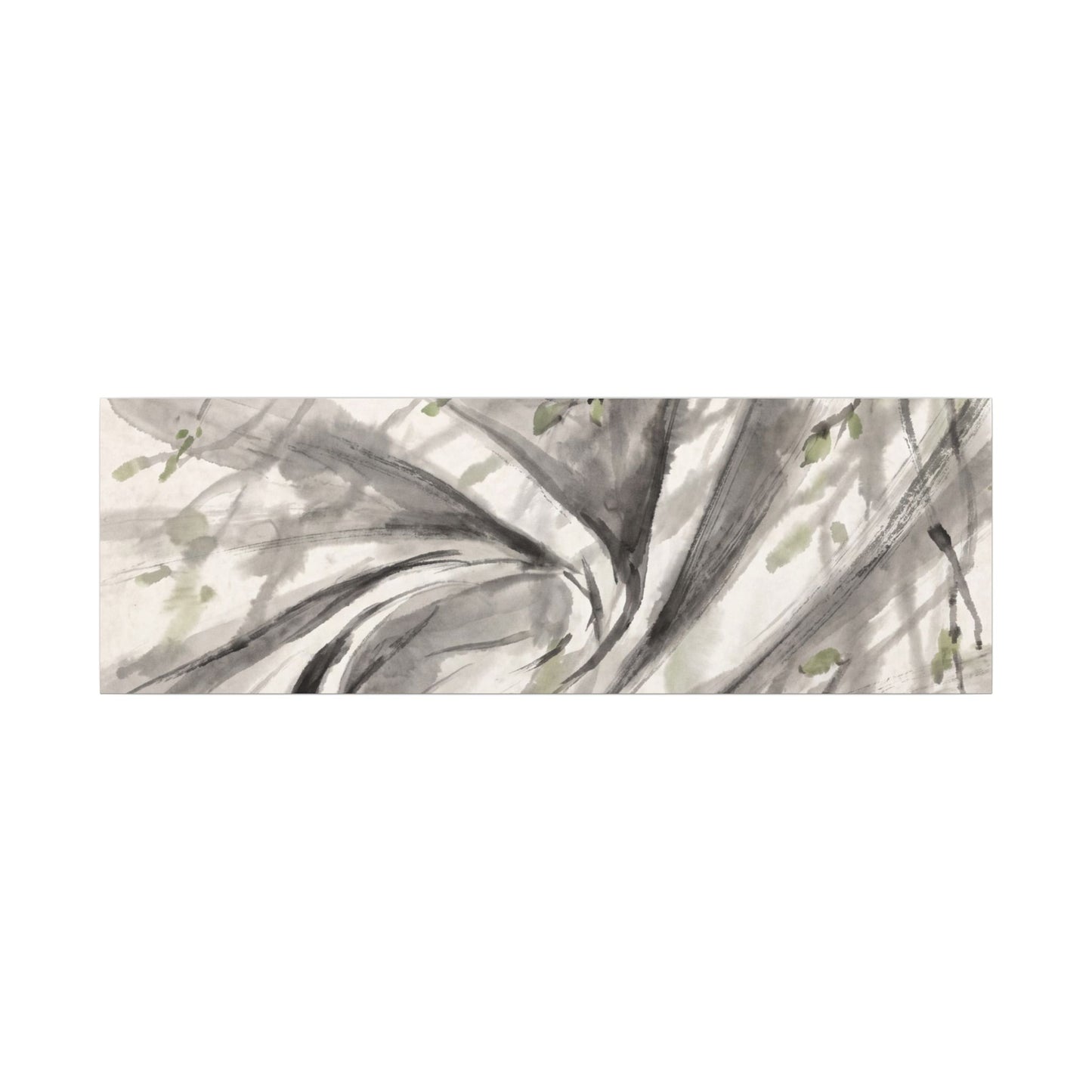 Silk Drape Spring Canvas Art | Zen Contemplative Design