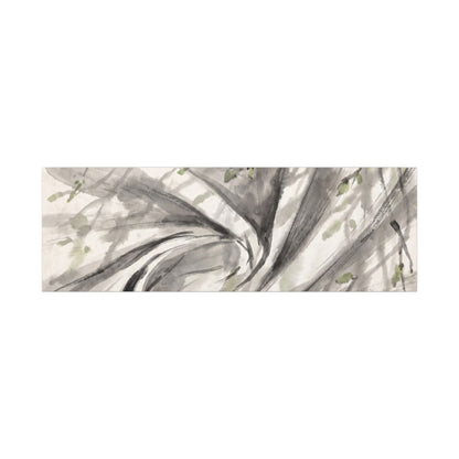 Silk Drape Spring Canvas Art | Zen Contemplative Design