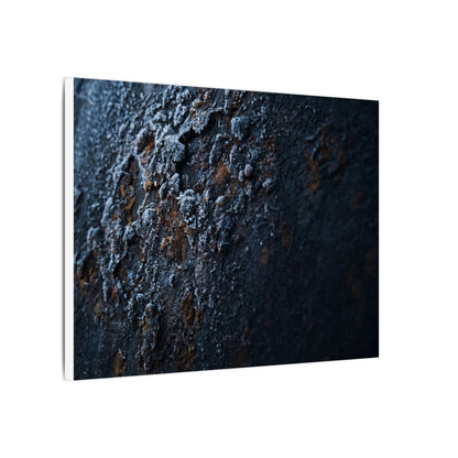 Rust Patina Canvas Art | Winter Dark Japandi Shadow Zen Art
