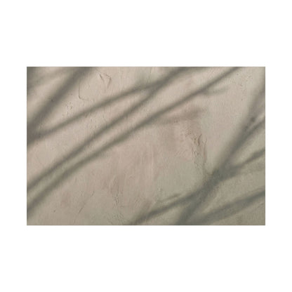 Shadow Play Japanese Pattern Canvas Art | Warm Japandi Art
