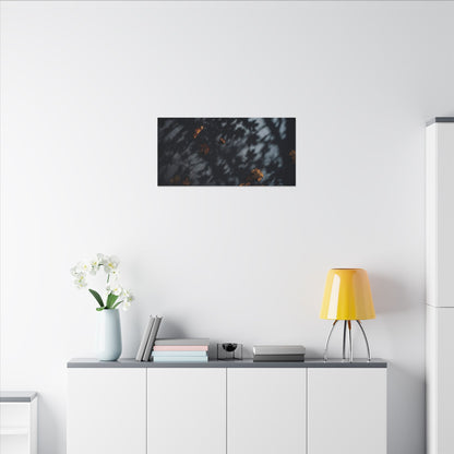 Autumn Shadow Play Shadow Zen Canvas Art | Atmospheric Decor