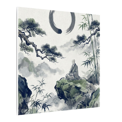 Zen Sumi-e Canvas Art