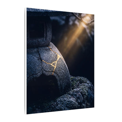 Ma Moonlit Garden Canvas Art - Kintsugi Broken Beauty