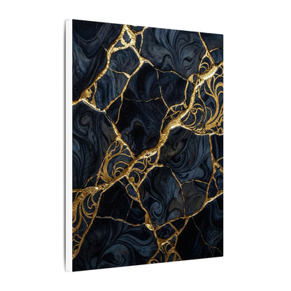 Kintsugi Gold Vein Canvas Art