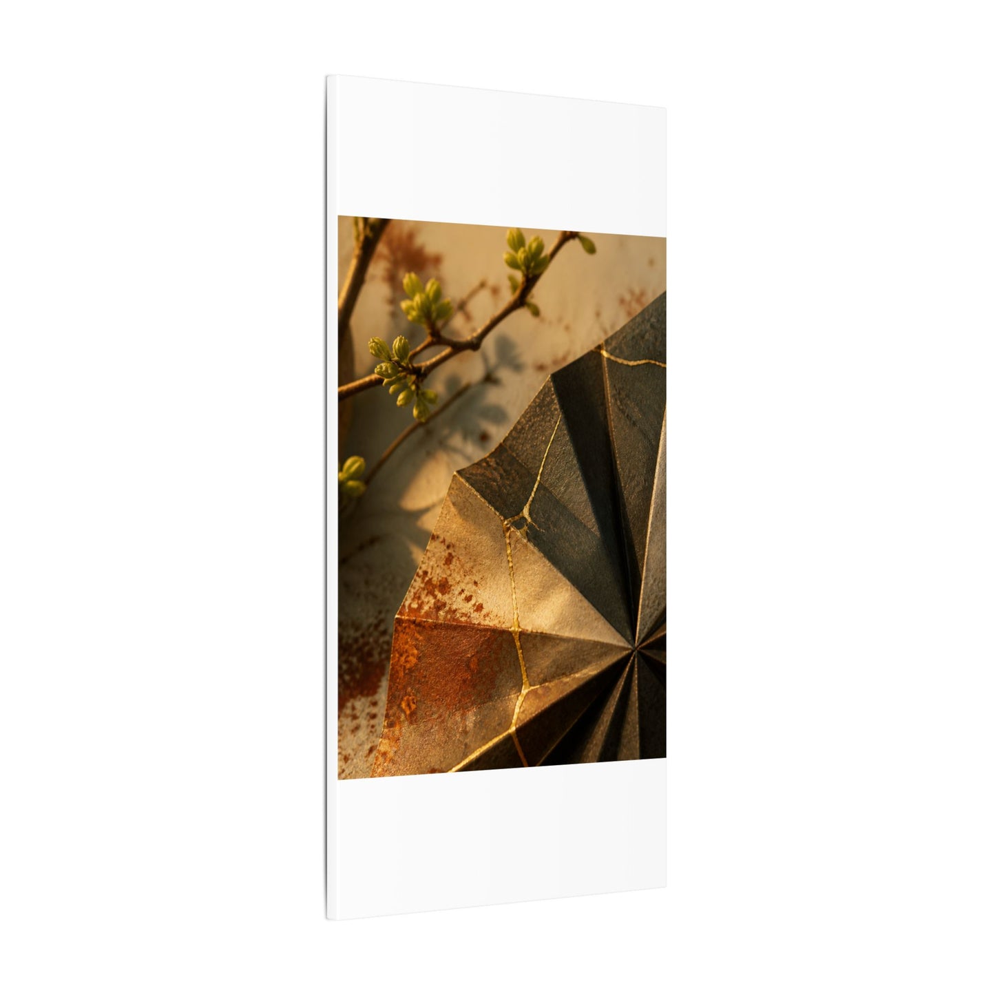 Ma Paper Fold Canvas Art - Kintsugi Broken Beauty