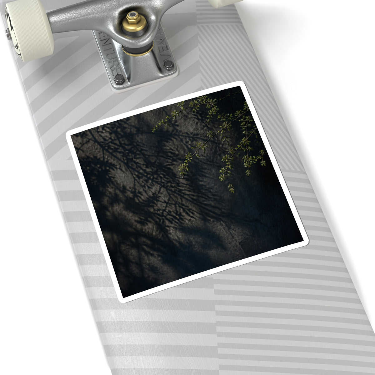 Overcast Shadow Play Sticker - Dark Japandi Seijaku