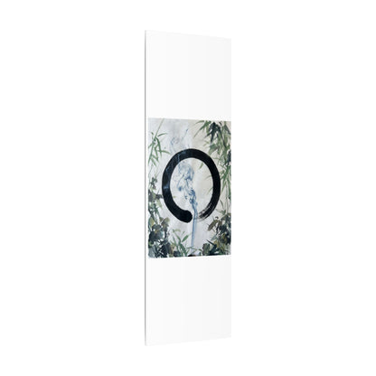 Zen Incense Smoke in Moonlight | Enso Canvas Art