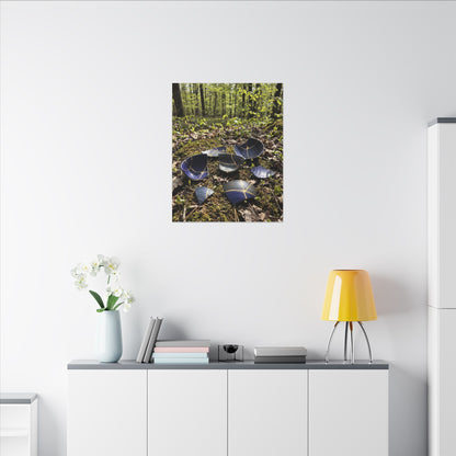 Philosophical Broken Pottery Canvas Art - Broken Beauty Kintsugi