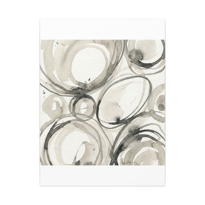Handcrafted Feel Japandi Watercolor Canvas Art
