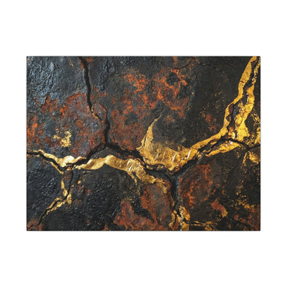 Kintsugi Broken Beauty Canvas Art Art Print