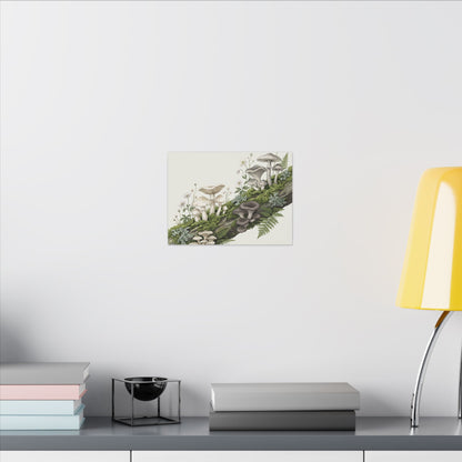 Dried Flowers Spring Canvas Art | Japandi Neutral Design
