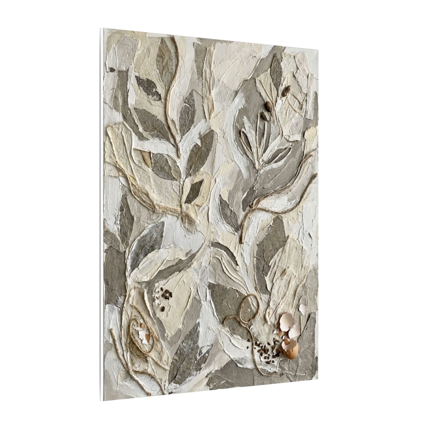 Japandi Textured Canvas Art