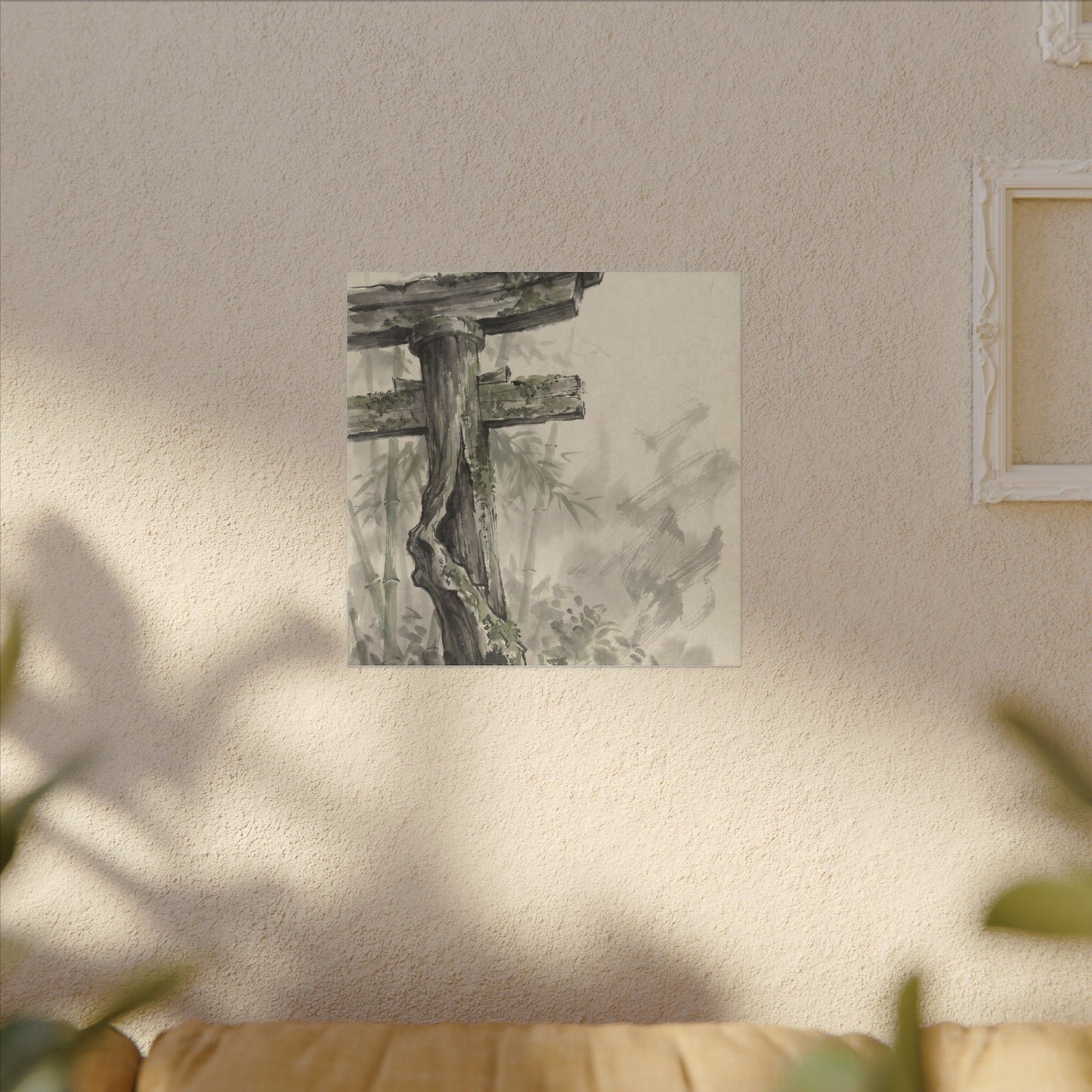 Torii Gate Summer Canvas Art | Zen Tranquil Design