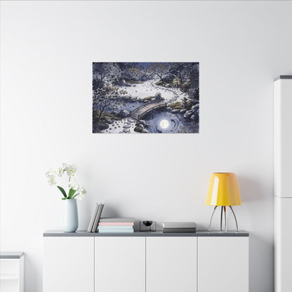 Torii Gate Enso Canvas Art | Contemplative Zen Art