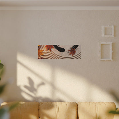 Tranquil Rock Garden Canvas Art - Enso Zen