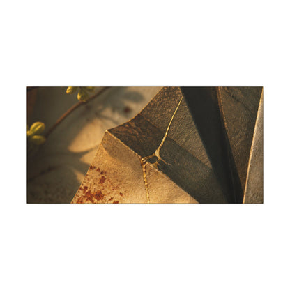 Ma Paper Fold Canvas Art - Kintsugi Broken Beauty