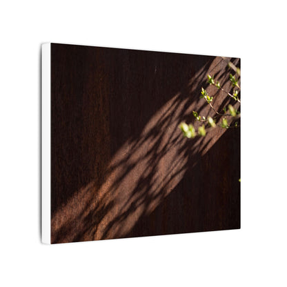 Rust Patina Moody Minimal Canvas Art | Sophisticated Dark Japandi Art