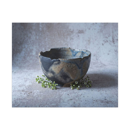 Ceramic Bowl Spring Canvas Art | Japandi Warm Design