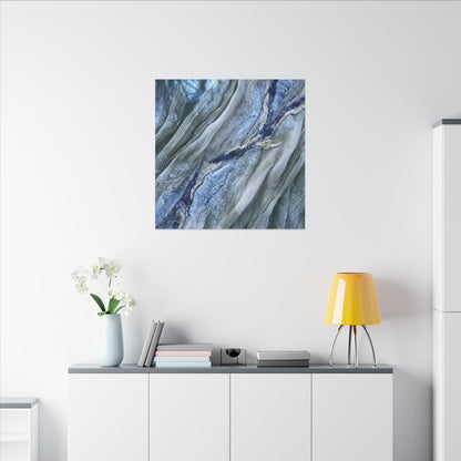 Moonlight Silk Drape Canvas Art - Japandi Mono No Aware