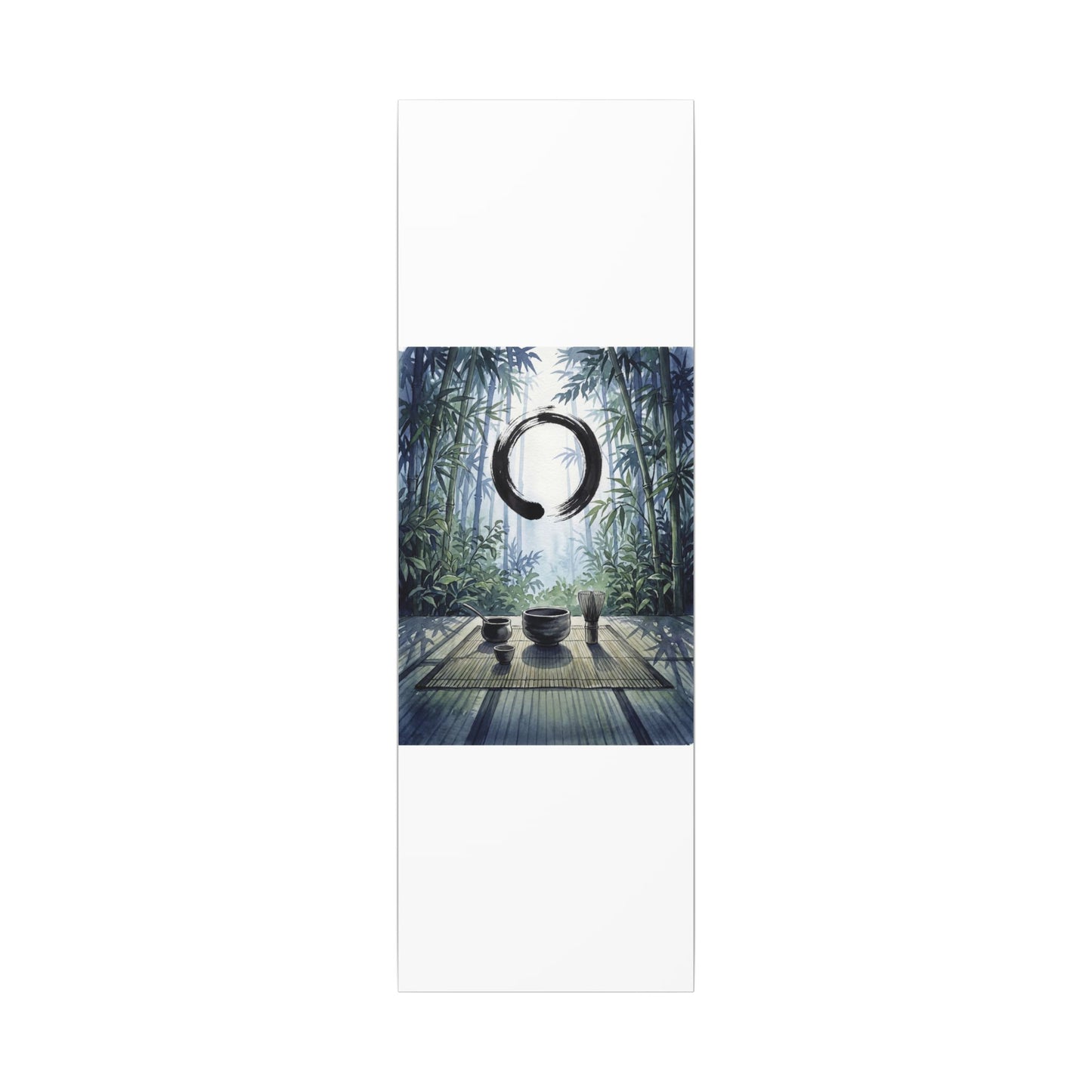 Seijaku Tea Ceremony Canvas Art - Zen Enso