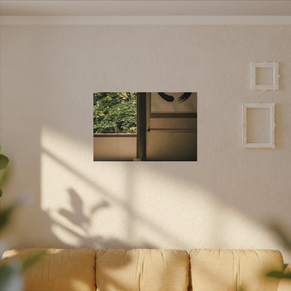 Tea Ceremony Enso Canvas Art | Serene Zen Art