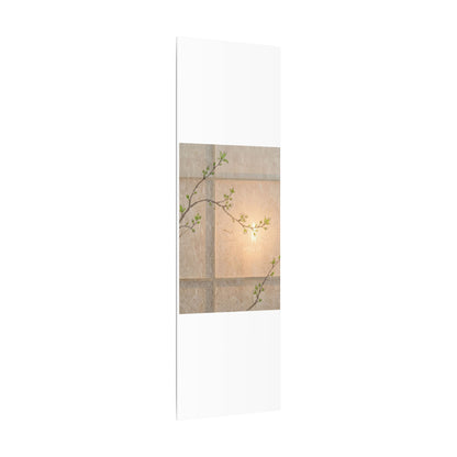 Shoji Screen Canvas Art | Spring Japandi Minimal Line Art