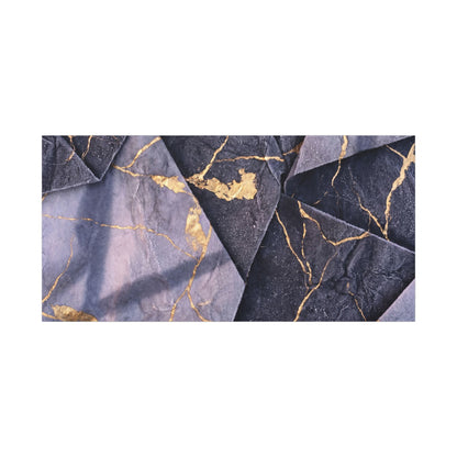 Seijaku Paper Fold Canvas Art - Kintsugi Gold Vein